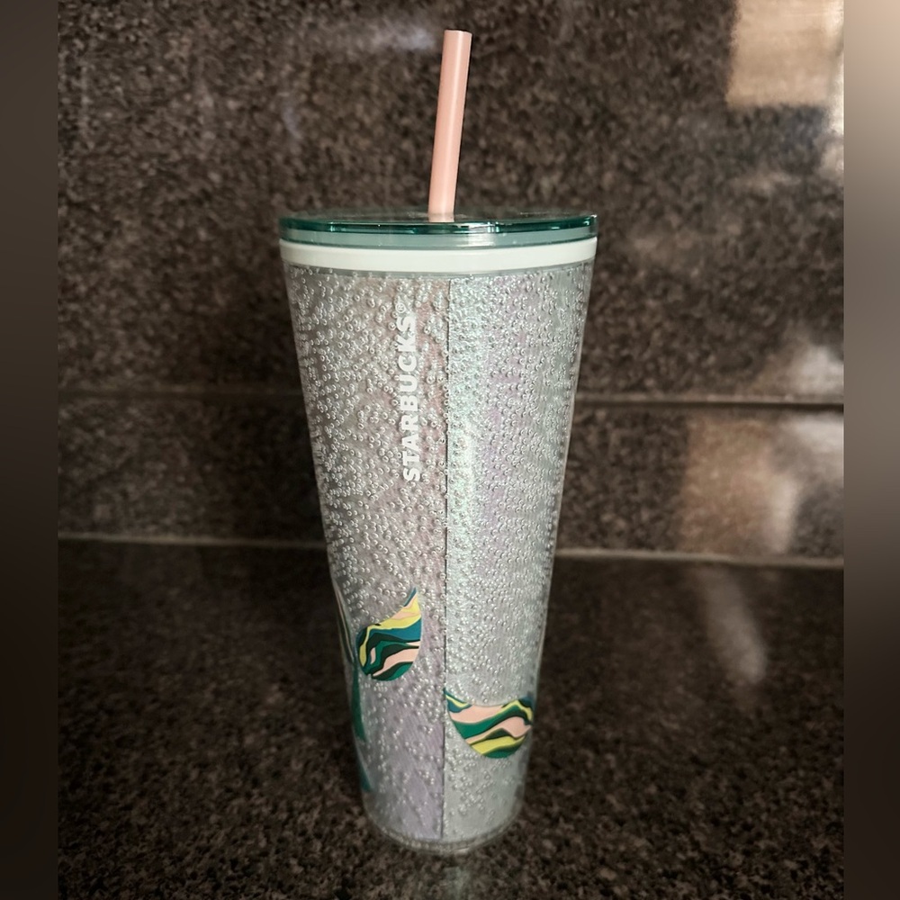 Starbucks 2024 Anniversary Bubbleseed Siren Mermaid Tumbler - Picture 6 of 8